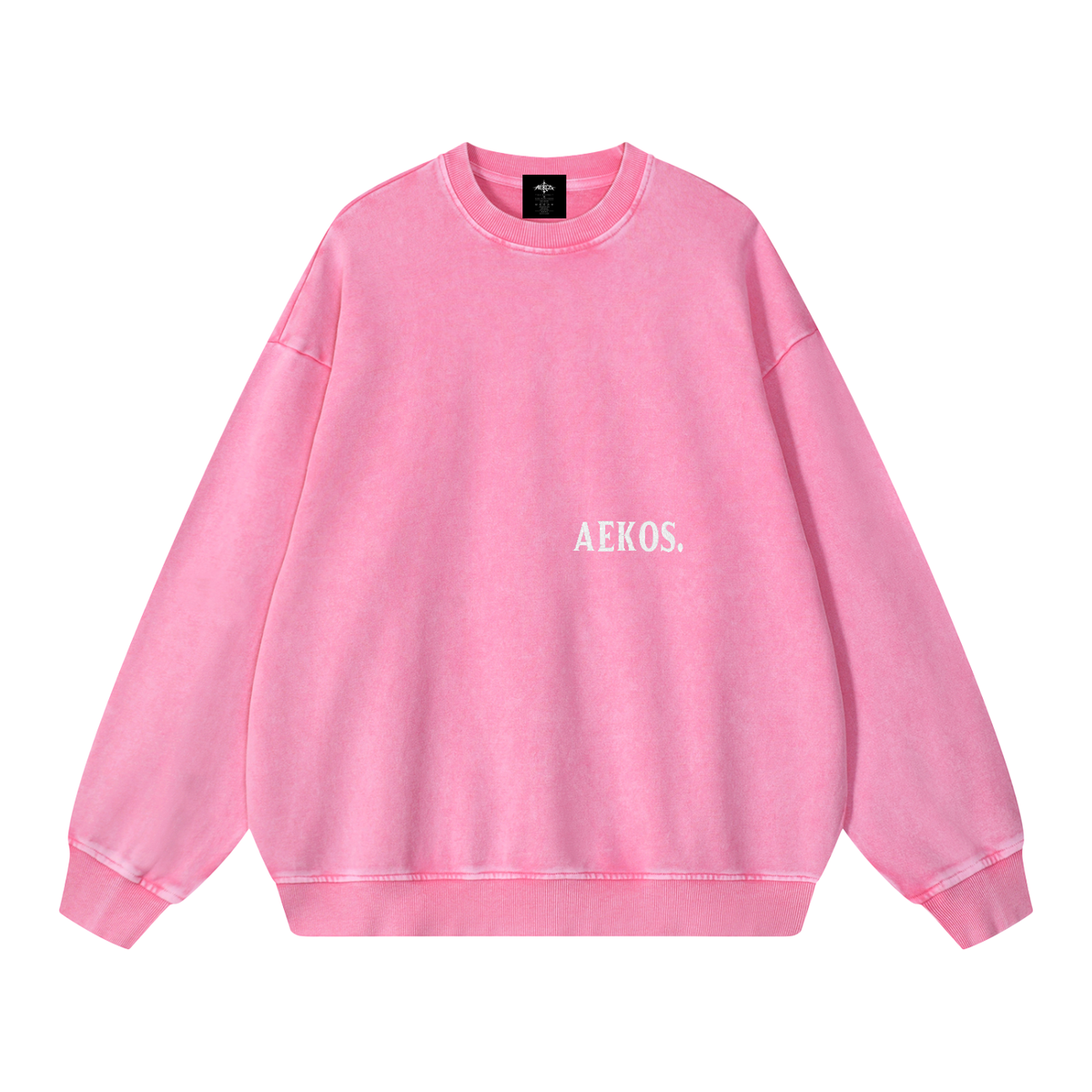 EMBROIDERED CREW