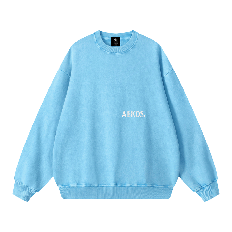 EMBROIDERED CREW